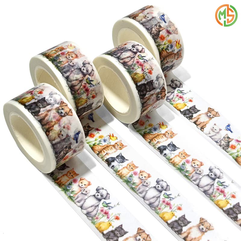 Animals washi tape