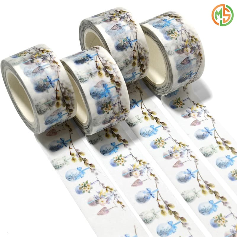 Custom printed Christmas and Halloween washi tape